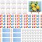 16 Set Canvas Panels and Easel Painting Kit,8 x 10 in Painting Canvases with Easel,16 Acrylic Paint Strips with 32 Brushes,16 Palettes,Art Painting Kits for Birthday Party Favors